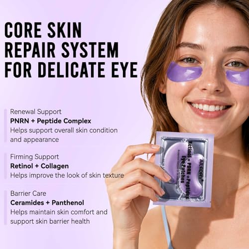 Image 3 of AILEORY PDRN Retinol Peptides Under Eye Patches 8 Pairs