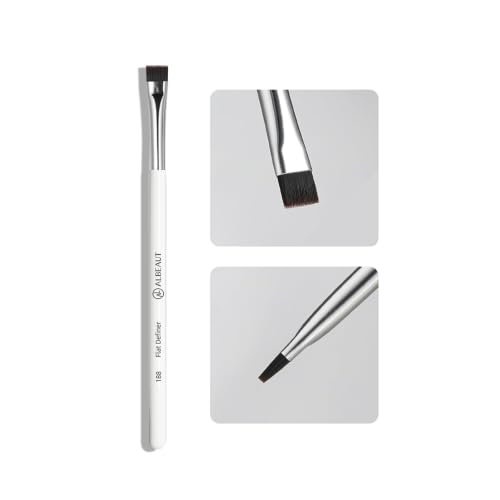 Image 1 of Default Title for the product ALBEAUT Flat Eyebrow Concealer Brush, Eyeliner Definer Makeup Brush