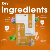 Thumbnail for Image 3 of The Friendly Patch Last Call Patch - Late Night Out - Wellness 8 Pack