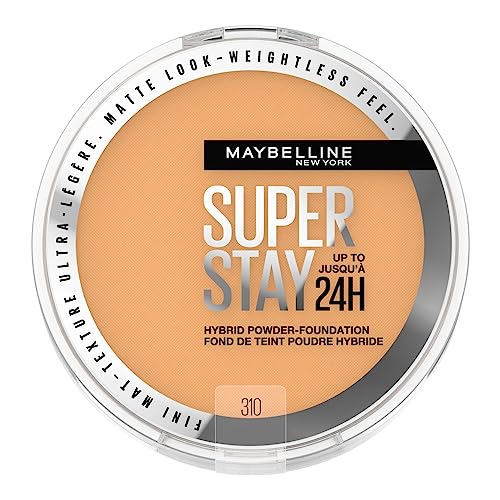 Image 15 of SUPERSTAY POWDER 310 / 0.2 Ounce (Pack of 1) for the product MAYBELLINE Super Stay Up To 24HR Hybrid Powder-Foundation