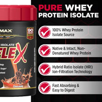 Thumbnail for Image 2 of ALLMAX ISOFLEX Whey Protein Isolate, Chocolate, 1 lb