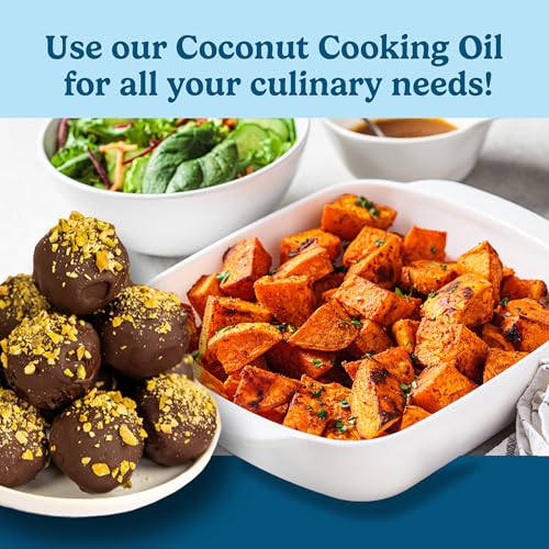 Image 6 of Carrington Farms Liquid Coconut Cooking Oil, Unflavored, 32 oz
