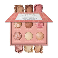 Thumbnail for Image 1 of Default Title for the product LAURA GELLER NEW YORK Cheek to Chic Tropical Glow Baked Face Palette
