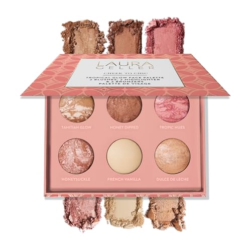 Image 1 of Default Title for the product LAURA GELLER NEW YORK Cheek to Chic Tropical Glow Baked Face Palette