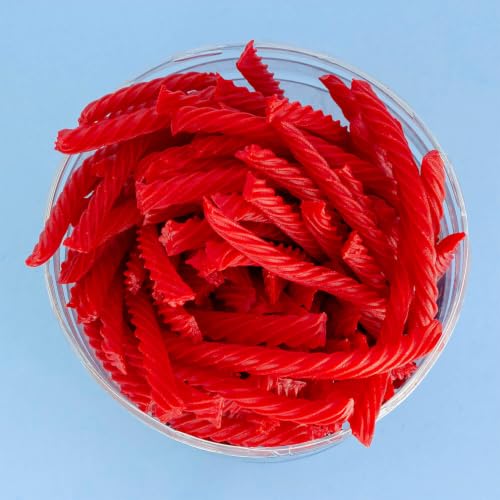 Image 3 of Red Vines Licorice Candy Original Red Flavor Soft Chewy Candy Twists, Red Licorice 3.5 Lb Jar