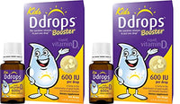 Thumbnail for Image 1 of 0.09 Fl Oz (Pack of 2) for the product Ddrops Kids Booster 600IU 100 Drops Pack of 2