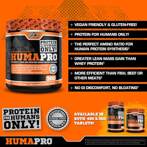 Image 4 of ALR Industries Humapro Tablets, Vegan EAA Formula, 60 Servings