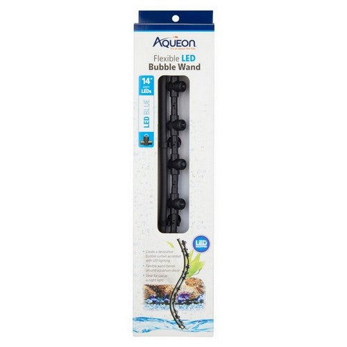 Flexible LED Bubble Wand Blue 1 Each / 14 Inches by Aqueon