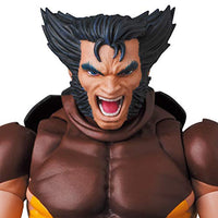 Thumbnail for Image 7 of Medicom Toy MAFEX Wolverine Brown Comic Ver. Painted Action Figure 5.7 inches