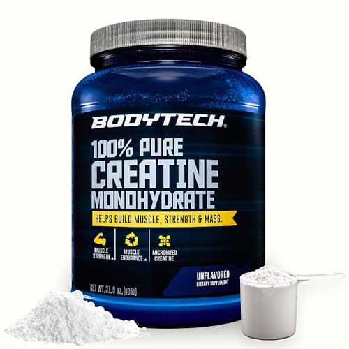 Image 1 of Default Title for the product BodyTech Creatine Monohydrate Powder, Unflavored, 31.9 Oz, 181 Servings