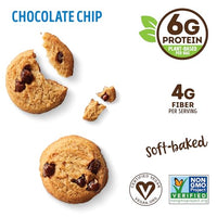 Thumbnail for Image 2 of Lenny & Larry's Crunchy Cookie Chocolate Chip, 6g Plant Protein, 6 Pack