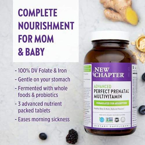 Image 5 of New Chapter Perfect Prenatal Vitamins - 96ct