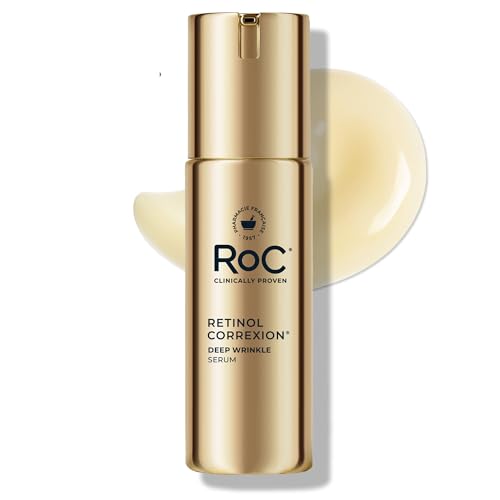 Image 1 of Deep Wrinkle Serum for the product RoC Retinol Correxion Deep Wrinkle Retinol Face Serum, Ascorbic Acid, 1 0z