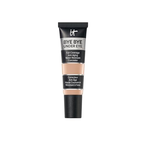 Image 18 of 30.5 Tan - for cool undertones / 0.4 Fl Oz (Pack of 1) for the product IT Cosmetics Bye Bye Under Eye Anti-Aging Full Coverage Concealer