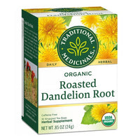 Thumbnail for Traditional Medicinals Organic Roasted Dandelion Root Tea 16 Bags