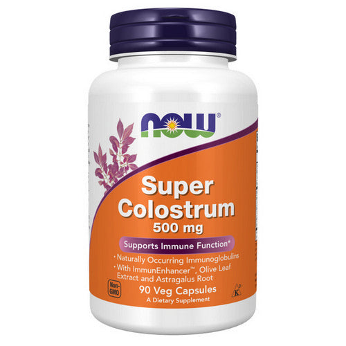 Now Foods Super Colostrum 500 mg 90 Veg Caps