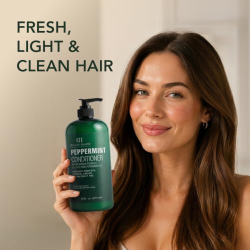 Image 5 of Botanic Hearth Peppermint Hair Conditioner - 16 Fl Oz