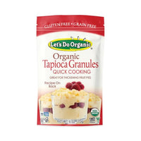 Thumbnail for Image 1 of 6 Ounce (Pack of 1) for the product Let's Do Organic Tapioca Granules, Instant Tapioca - 6 Oz (Pack of 1)