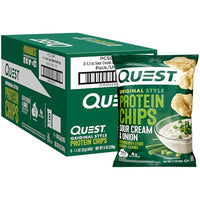 Thumbnail for Image 1 of Default Title for the product Quest Protein Chips - Sour Cream & Onion (8 Bags)
