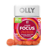 Thumbnail for Image 1 of 36 Count (Pack of 1) for the product OLLY Laser Focus Gummy Supplement 36 Count