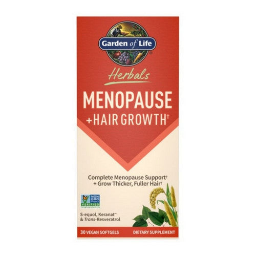 Garden of Life Menopause Plus Hair Growth 30 Softgels