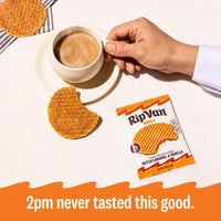 Thumbnail for Image 5 of Rip Van Wafels Dutch Caramel & Vanilla Stroopwafels, 12 Count Pack of 2