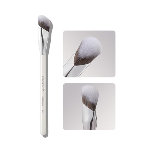 Image 1 of Default Title for the product ALBEAUT Concealer Brush, Angled Under Eye Makeup Small Foundation Precision Face Blending Brush (193 concealer brush), 1pc