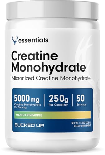 Image 1 of Default Title for the product Bucked Up Mango Pineapple Creatine Monohydrate Powder 250 Grams
