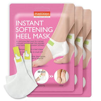 Thumbnail for Image 5 of Softening Heel Mask 3 Pack for the product Purederm Exfoliating Foot Mask