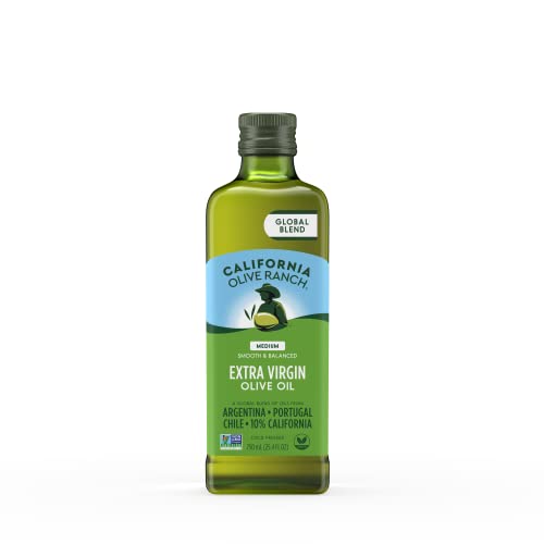 Image 1 of Default Title for the product California Olive Ranch Global Blend Medium Extra Virgin Olive Oil 750mL Pack of 6