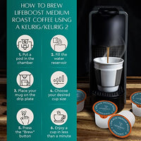 Thumbnail for Image 7 of LIFEBOOST Medium Roast Low Acid Coffee K Cups 10 Count Pack of 2