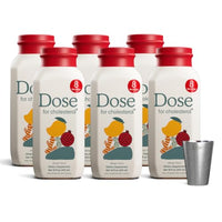 Thumbnail for Image 1 of 6 for the product DOSE for Cholesterol Supplements, 16oz Bottle, 6 Pack