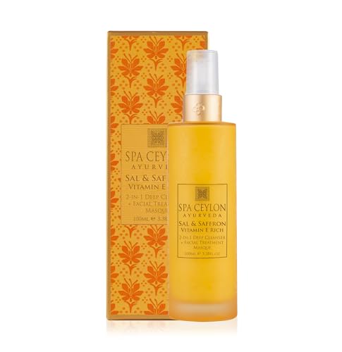 Image 2 of SPA CEYLON Sal and Saffron Vitamin E Enriched 2-In-1 Deep Cleanser + Facial Treatment Masque