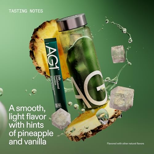 Image 2 of AG1 Next Gen Greens Powder Bundle with Shaker & Scoop Superfood Supplement