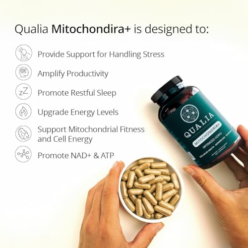 Image 3 of QUALIA LIFE SCIENCES Qualia Mitochondria+ 160 Ct 1 Month Supply