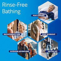 Thumbnail for Image 3 of Welmedix Hospital-Grade Skincare Bundle: Rinse-Free Cleansing Foam (6 Pack), Skin Protective Ointment (5 Pack), Rapid Relief Diaper Rash Cream (5 Pack), Oversized Daily Cleansing Wipes (12 Pack)