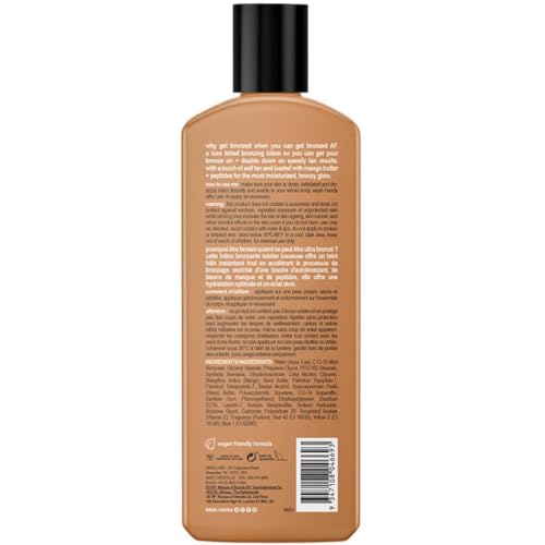 Image 2 of B.TAN 0 SPF Tanning Oil Lotion - Dark Intensifier Tinted Sun Tan Bronzer