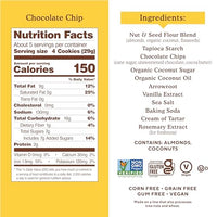 Thumbnail for Image 2 of Simple Mills Crunchy Almond Flour Cookies, Chocolate Chip, 5.5oz