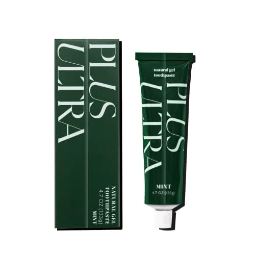 Image 2 of Plus Ultra Organic Fluoride-Free Gel Toothpaste in Aluminum Tube 4.7oz (Pack of 1)