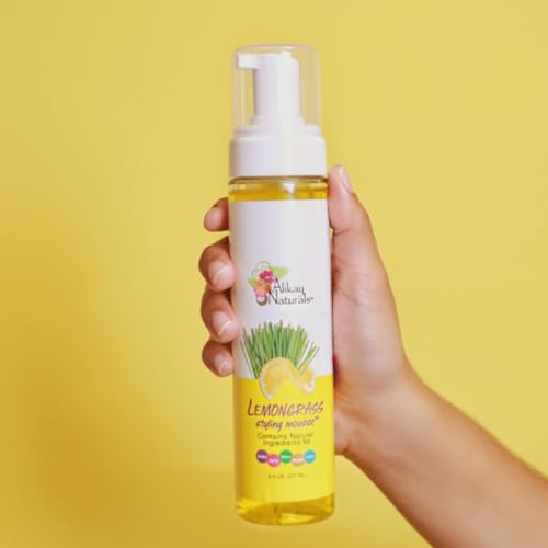 Image 2 of Alikay Naturals Lemongrass Styling Mousse