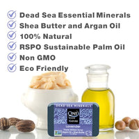 Thumbnail for Image 3 of One With Nature Dead Sea Salt Soap, Lavender Soap Bars, 7 oz, 3 Pack