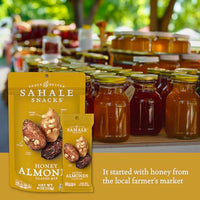Thumbnail for Image 3 of Sahale Snacks Honey Almonds Glazed Mix, 4 oz Pouches (6 Packs)