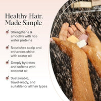 Thumbnail for Image 3 of Kitsch Shampoo and Conditioner Set - 4pc Sampler Bars for Hair Growth
