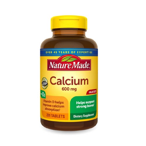 Nature Made Calcium + D 600 Mg 220 Each