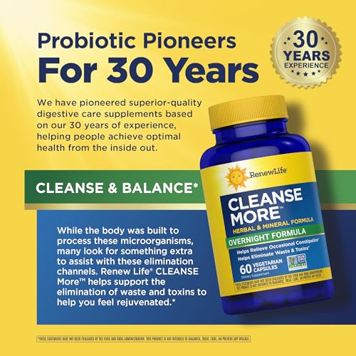 Image 7 of Renew Life Cleanse More Vegetarian Capsules