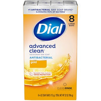 Thumbnail for Image 1 of Default Title for the product Dial Antibacterial Deodorant Bar Soap, Gold, 4 Oz, 8 Bars