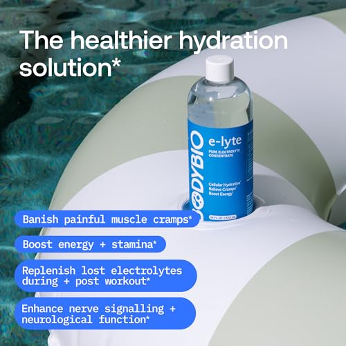 Image 5 of BodyBio e-Lyte Sugar Free Electrolyte for Hydration, Energy & Cramp Relief