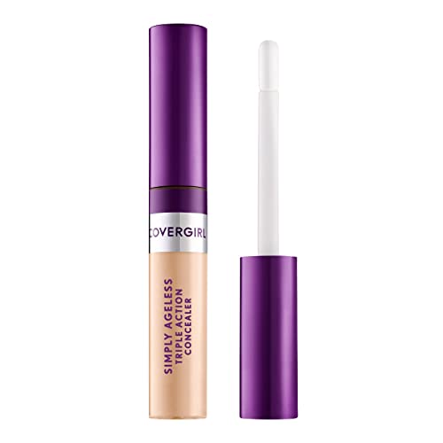 Image 8 of Buff Beige / 0.24 Ounce (Pack of 1) for the product COVERGIRL Simply Ageless Triple Action Concealer