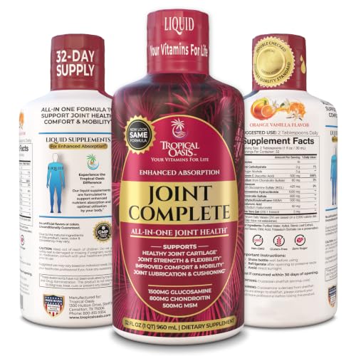 Image 1 of Default Title for the product Tropical Oasis Joint Complete Premium Liquid Joint Supplement 32oz