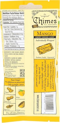 Image 2 of Chimes Ginger Chews 1.5 Oz. - Pack of 3